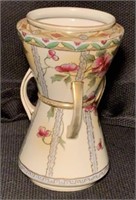 Antique "Imperial Nippon" Porcelain 3 Handle Vase