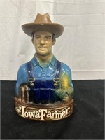 The Iowa Farmer 1977 Whiskey Decanter