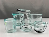 Studio turquoise glass