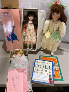 Dolls & collector books