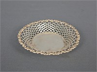 Open Lace Sterling Silver Bowl - 1.86 Ozt