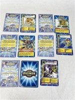 Lot of 11 Digimon Cards