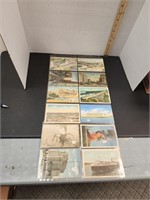 Vintage postcards