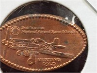 Smashed Penny token Smithsonian national Air and