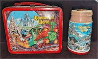 Vintage Aladdin Lunchbox Disney World W Thermos