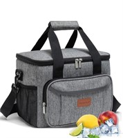 (15L -  Gray) TOMULE Insulated Lunch Bag for Men