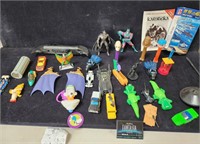 Misc vintage toys, Takara, Batman, Peter Pan, PEZ