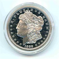 American Mint COPY of 1889-CC Morgan Silver