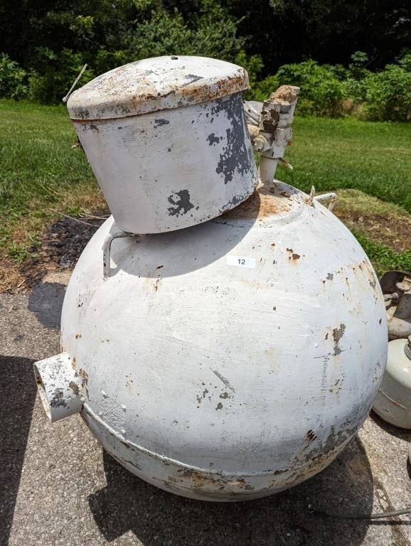 Round Propane Tank