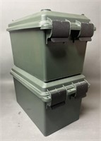 2 - MCM Case-Gard Plastic Ammo Cans