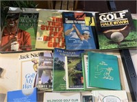 MASTERS 2008 TICKET, GOLFING BOOKS, BEST FATHER