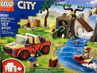 Lego city 157 pcs wildlife rescue off roader