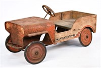 Steger Woodie Jeep Station Wagon Pedal Car