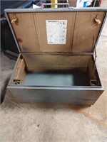 Large, steel toolbox