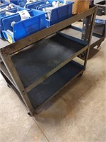 Metal rolling shop cart