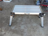 FOLDING ALUMINUM PLATFORM 225LB CAPACITY