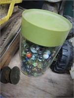 JAR OF MARBLES