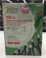 Holiday Living 100ct Warm White Mini LED Light