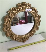 Decorative Gold Framed Mirror