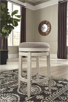 Set of Three Ashley Realyn Counter Swivel Stools