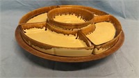 Vintage California Pottery Lazy Susan