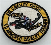 3rd ARMD. CAV REGT. Air CAV TRP. Pocket Patch
