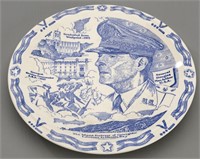 WWII Patriotic Douglas MacArthur Plate