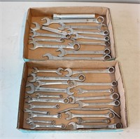 Combination & Open End Wrenches - SAE