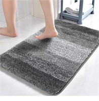 Pack of 2-OLANLY Luxury Bathroom Rugs Mat