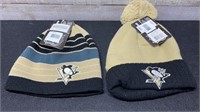2 New Pittsburgh Penguins Hats