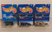 Three Sealed Hot Wheels