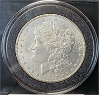 1887 Morgan Silver Dollar (MS60)