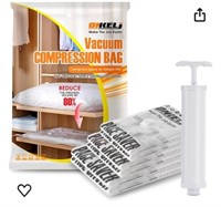Vacuum Storage Bags 7 Set(Hand Pump