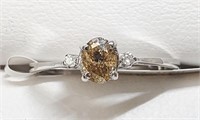 $1955 10K  Diamond(0.48Ct,I3,Yellow)+0.02Ct Ring