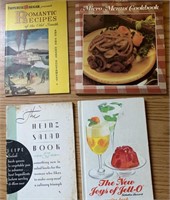 Lot of 4 VTG Cook Books Mid Century