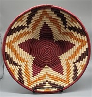 10,000 Villages BLOSSOM IN BLOOM Woven Basket/Bowl