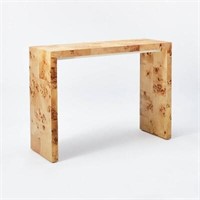 Wood Console Table Brown - Threshold Studio