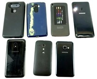 7 téléphones intelligents SAMSUNG, LG, etc. *