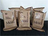 (6) MRE meals consisting of beef patty with