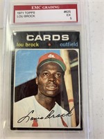 1971 Lou Brock Card