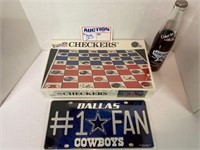 Dallas Cowboys & New York  Giants Checker Game-New