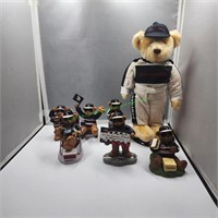 Good Ole Bears Nascar Figurines