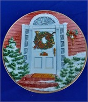 Season's Greeting Collectors Plate