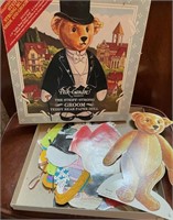 Vintage peck-gander' paper dolls Bear Groom