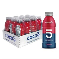 Coco5 Clean Sports Hydration | Cherry, 12 Pack