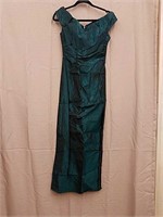 Alfred Angelo Blue/Green Dress- Size 9/10