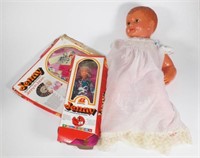 Large vintage celluloid doll