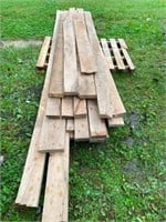 rough sawn lumber up to 12 ft