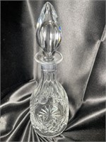 VTG Narrow Crystal/Pressed Glass Decanter
