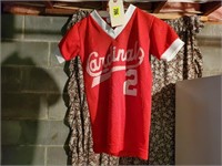 Cardinals baseball jersey
size small